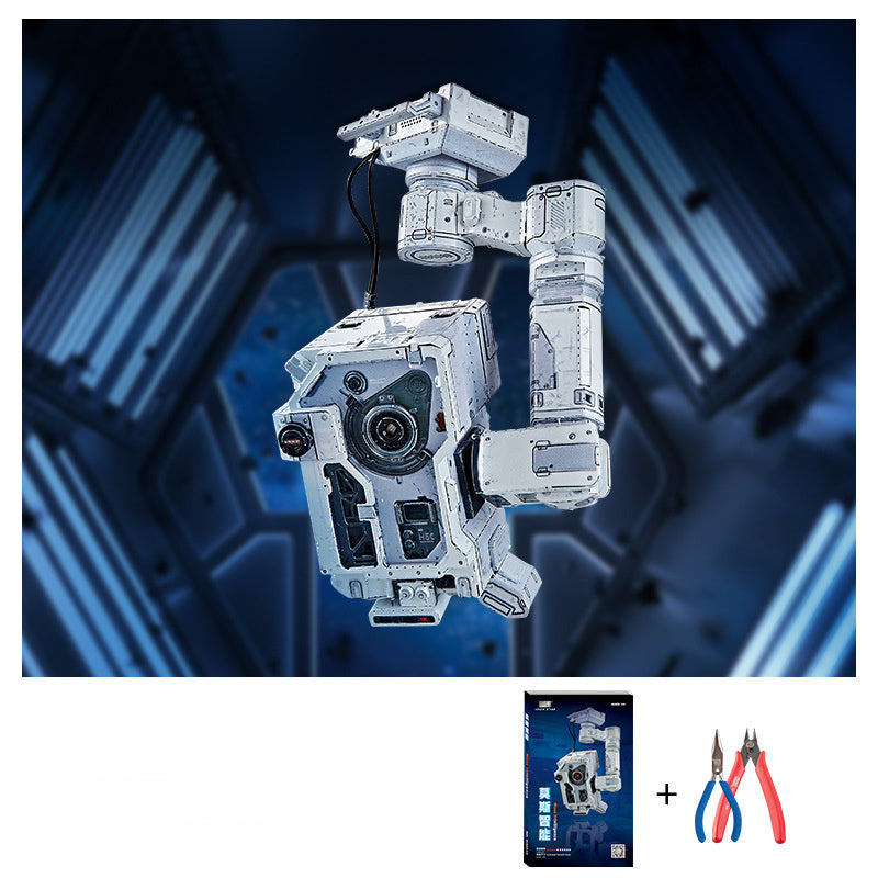 3D Science Fiction Mechanical Decorations