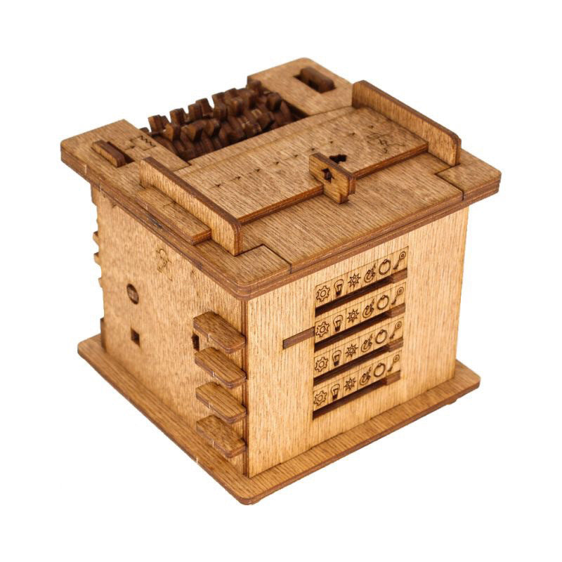 Ten-level Difficulty Decryption Box Logic Practice Toy Game