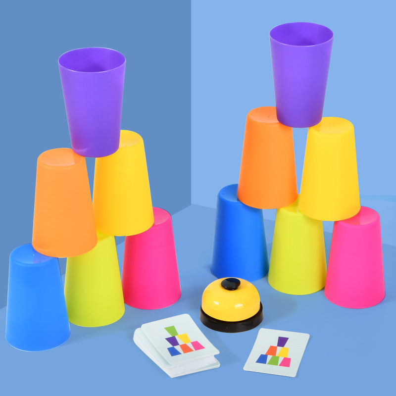 Children's Competitive Stacking Cup Logic Concentration Training Toy