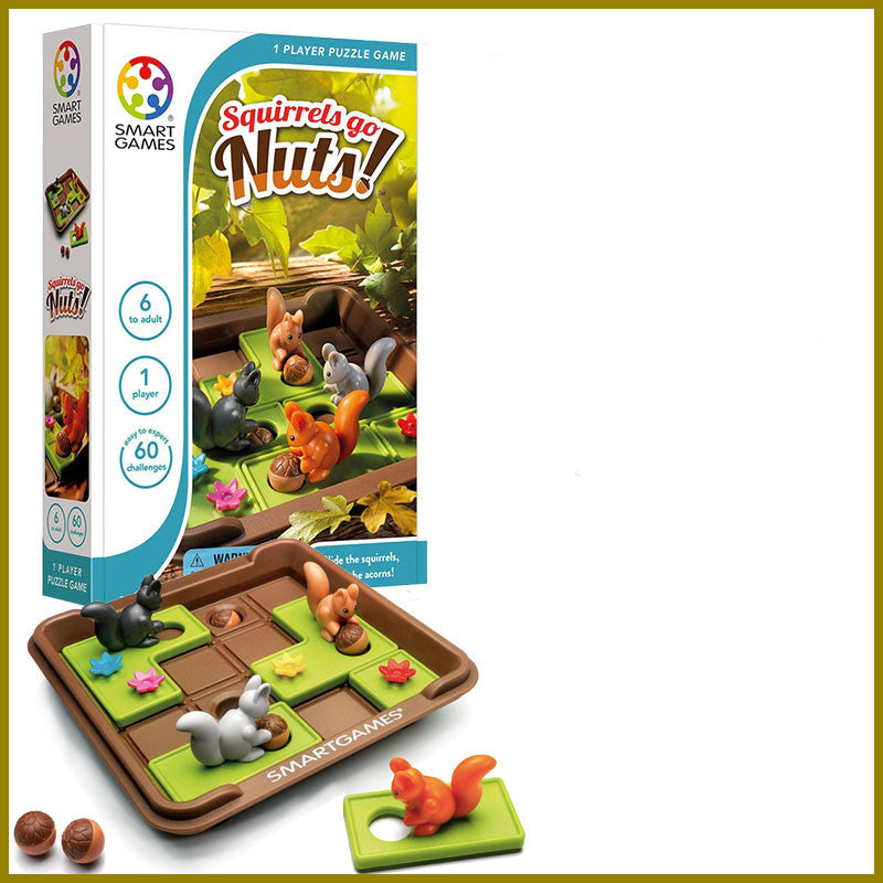 Four Crazy Squirrels Children'S Educational Logic Board Game Toy
