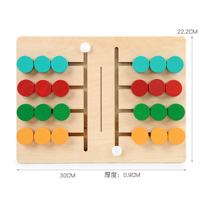 Children's Four-color Game Logic Mental Concentration Training Intellective Toys