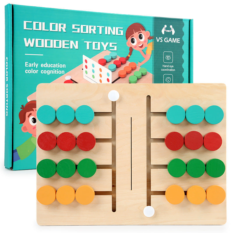 Children's Four-color Game Logic Mental Concentration Training Intellective Toys