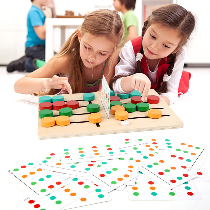 Children's Four-color Game Logic Mental Concentration Training Intellective Toys