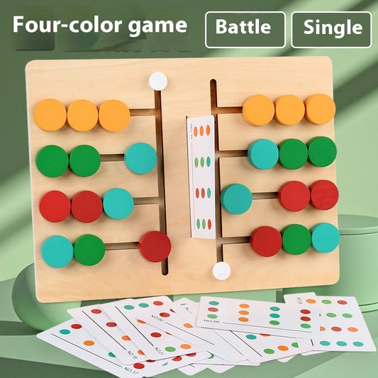 Children's Four-color Game Logic Mental Concentration Training Intellective Toys