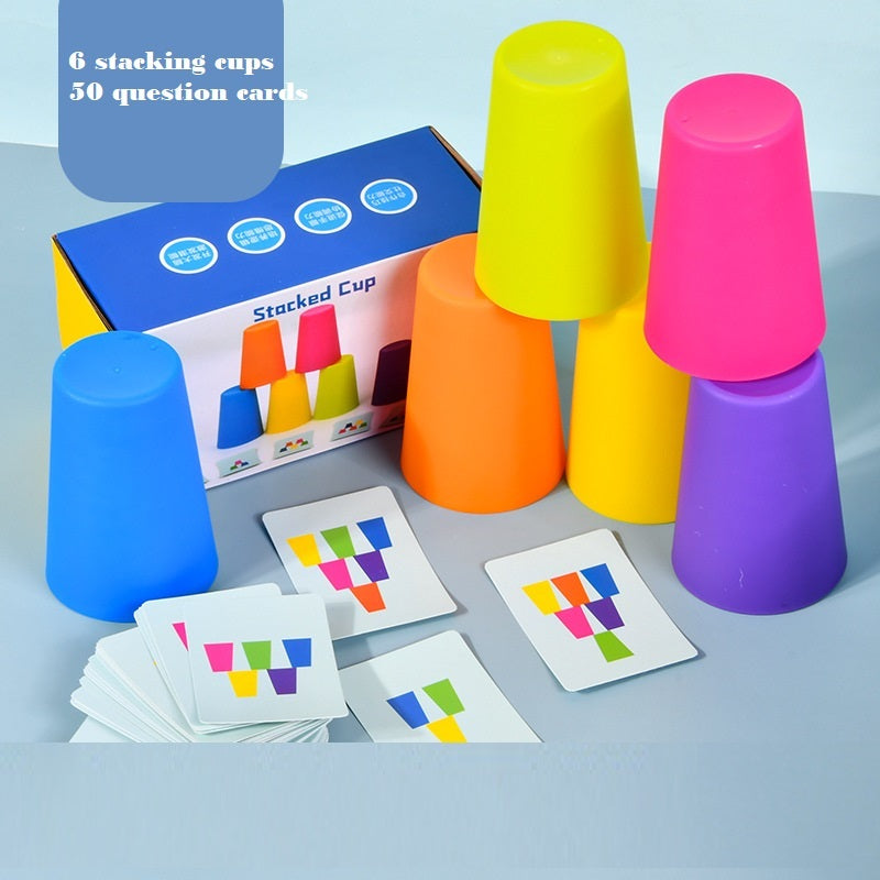 Children's Competitive Stacking Cup Logic Concentration Training Toy