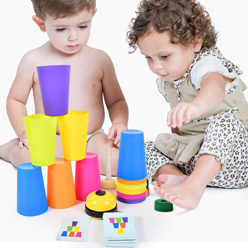 Children's Competitive Stacking Cup Logic Concentration Training Toy