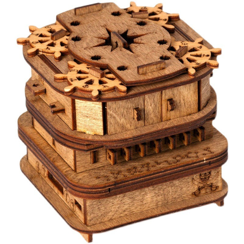 Ten-level Difficulty Decryption Box Logic Practice Toy Game