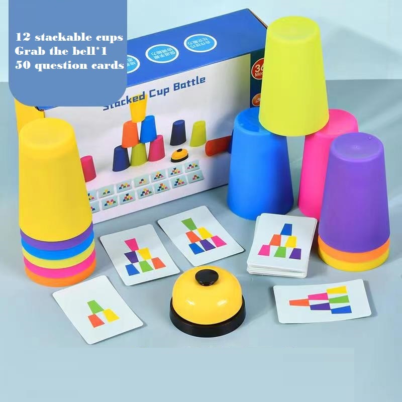 Children's Competitive Stacking Cup Logic Concentration Training Toy