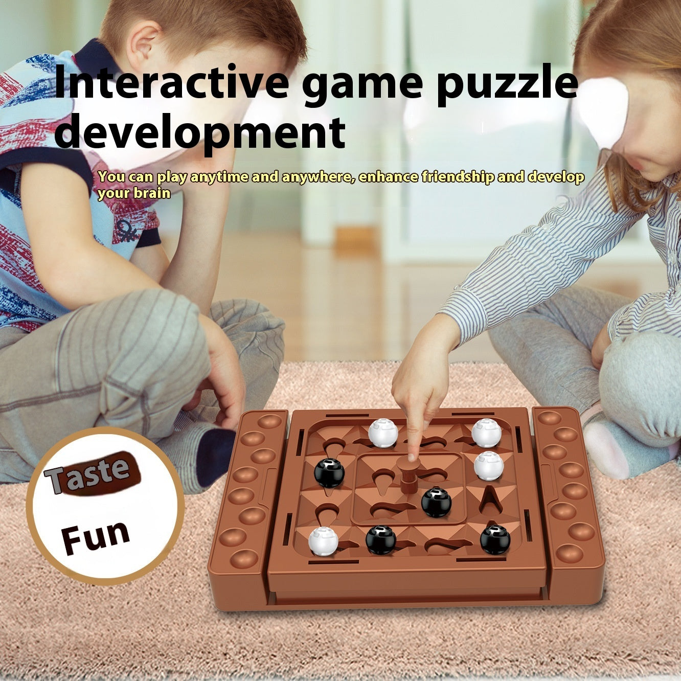 Desktop Children's Track Logic Chess Game