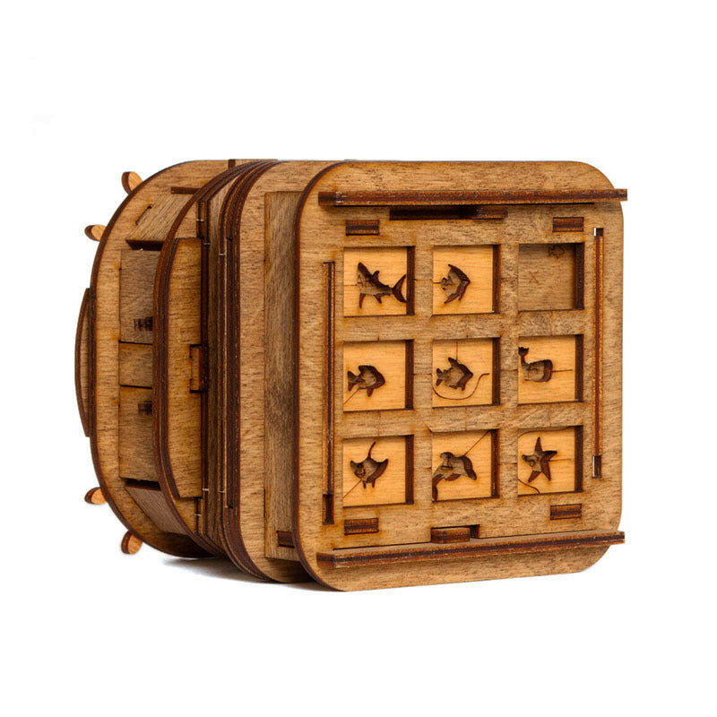 Ten-level Difficulty Decryption Box Logic Practice Toy Game