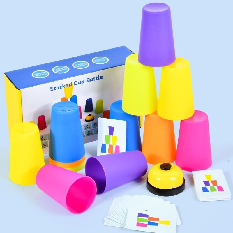 Children's Competitive Stacking Cup Logic Concentration Training Toy